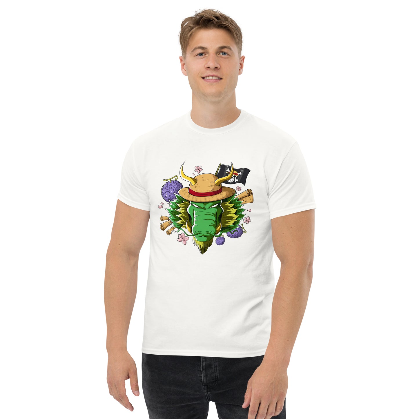 Green Luffy Dragon T-Shirt