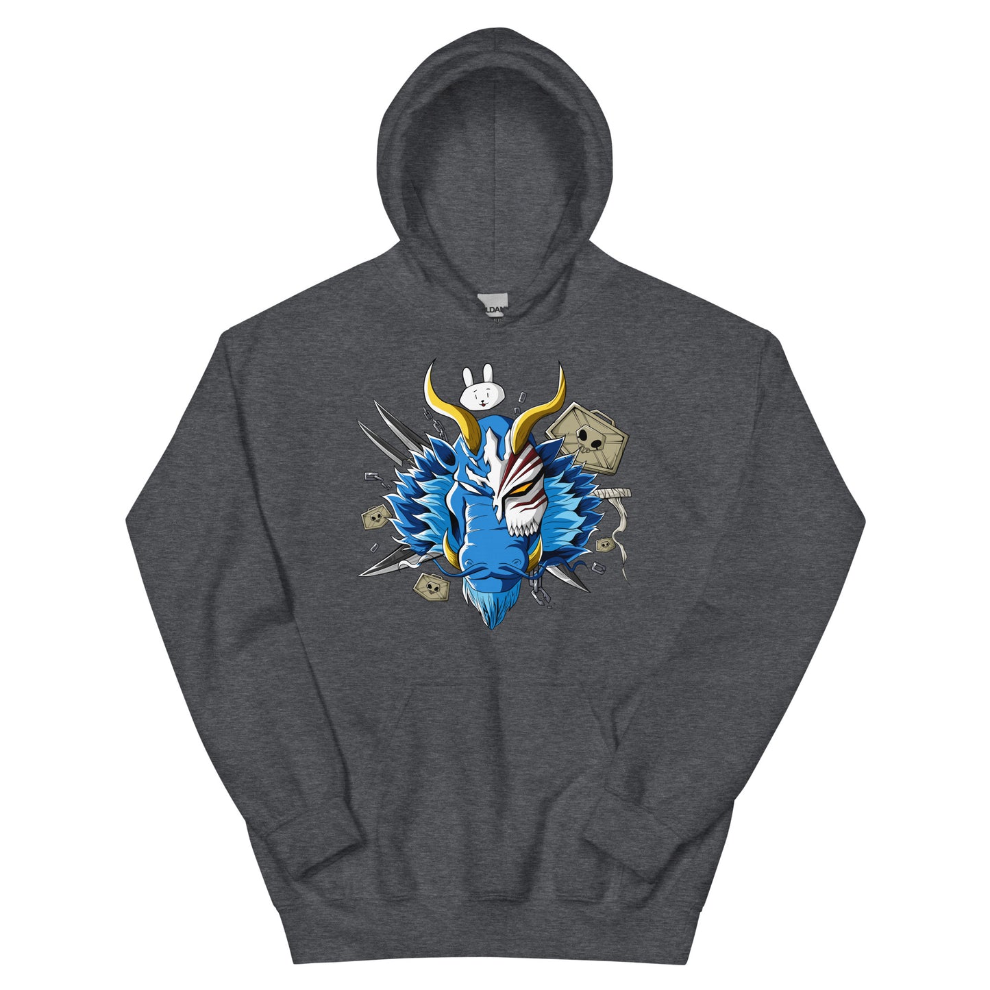 Blue Ichigo Dragon Hoodie