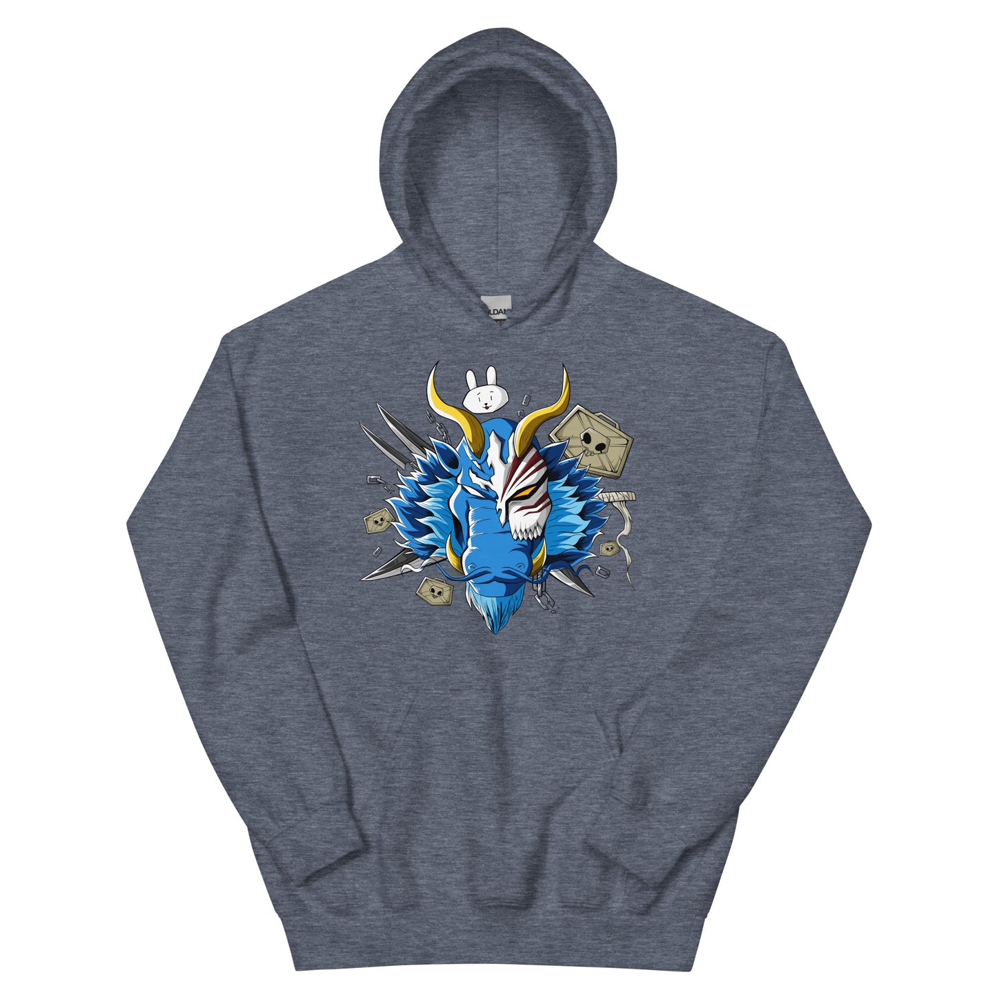 Blue Ichigo Dragon Hoodie