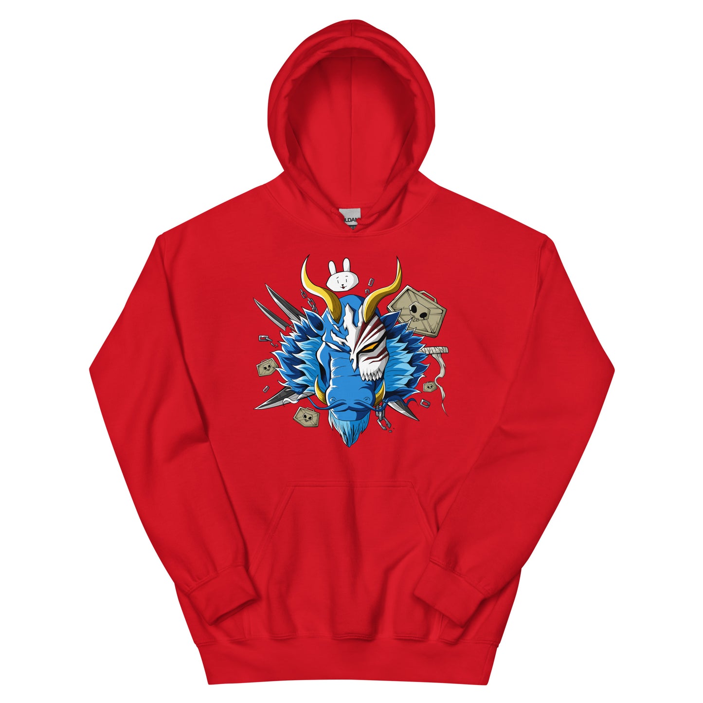 Blue Ichigo Dragon Hoodie
