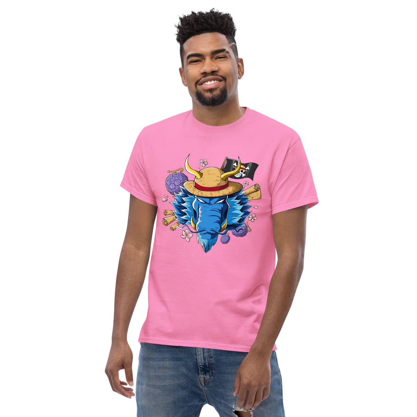 Blue Luffy Dragon T-Shirt