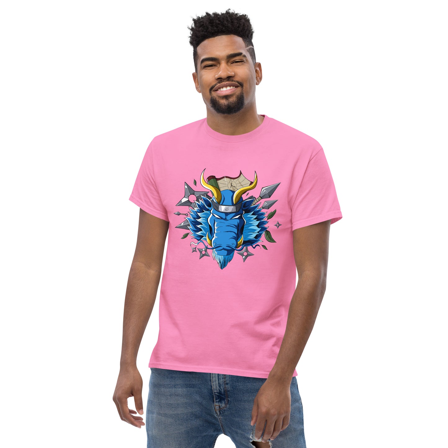 Blue Naruto Dragon T-Shirt