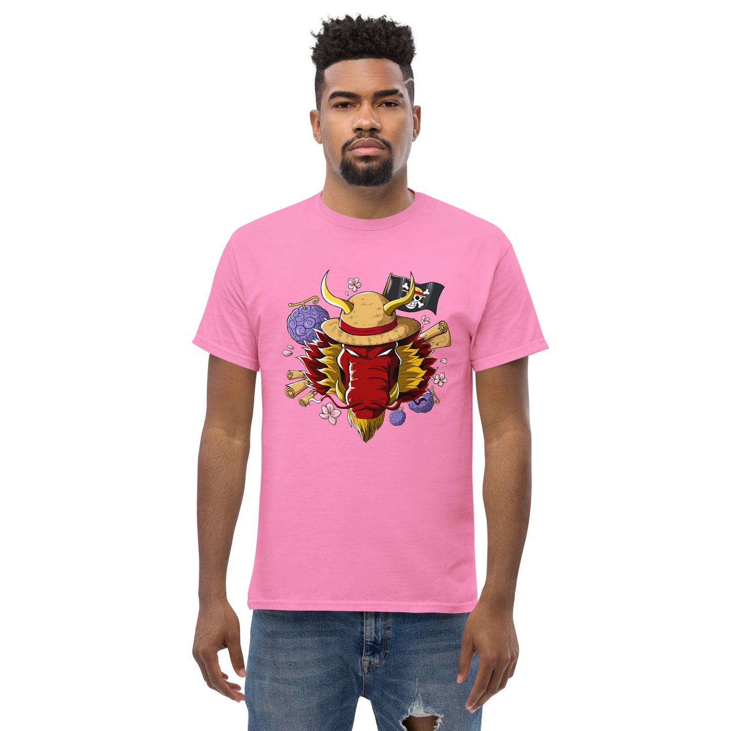 Red Luffy Dragon T-Shirt