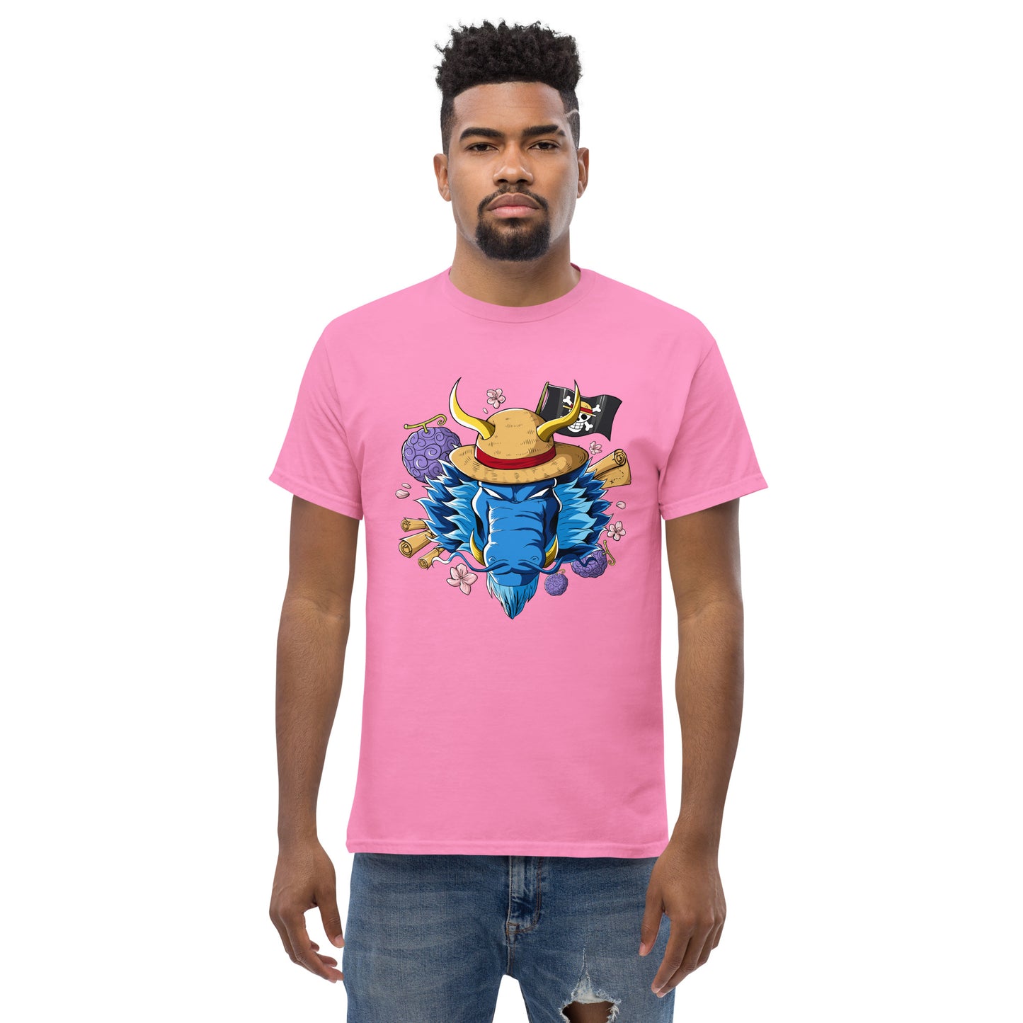 Blue Luffy Dragon T-Shirt