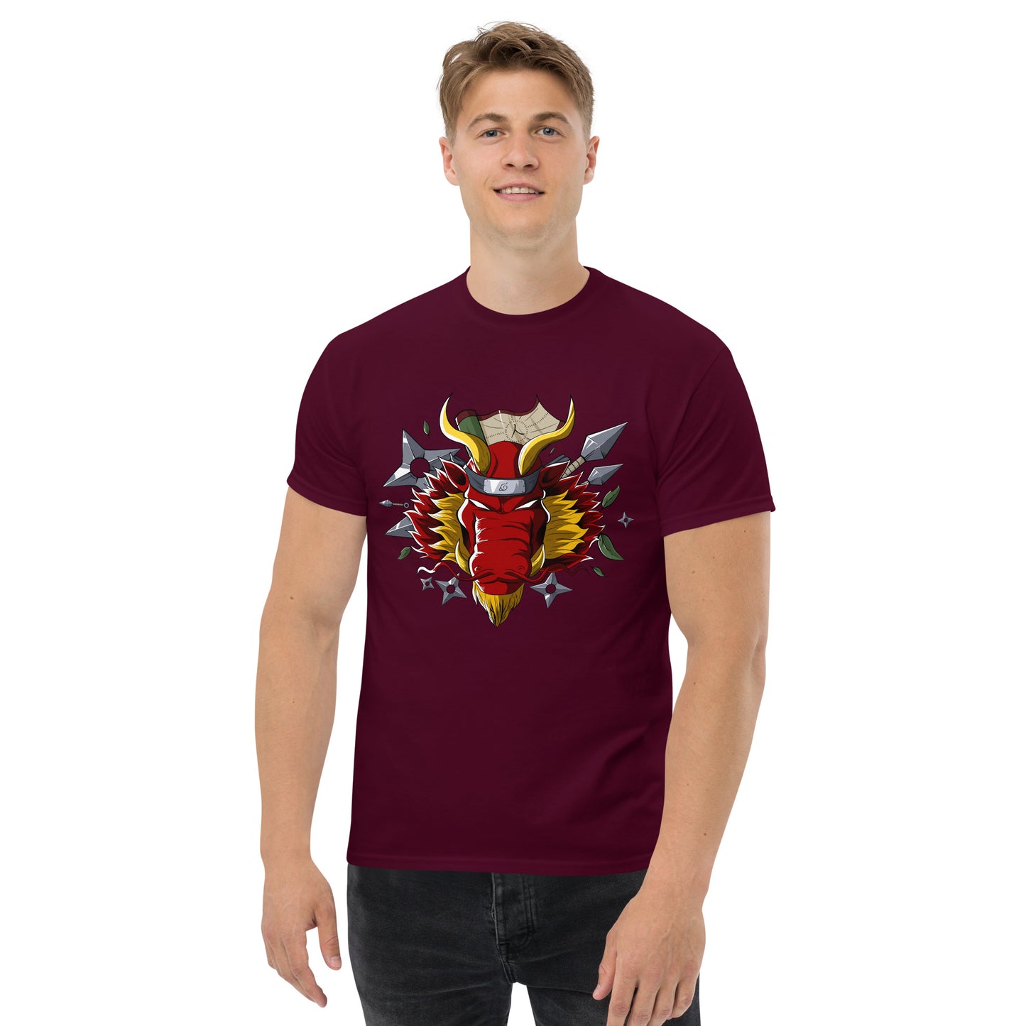 Red Naruto Dragon T-Shirt