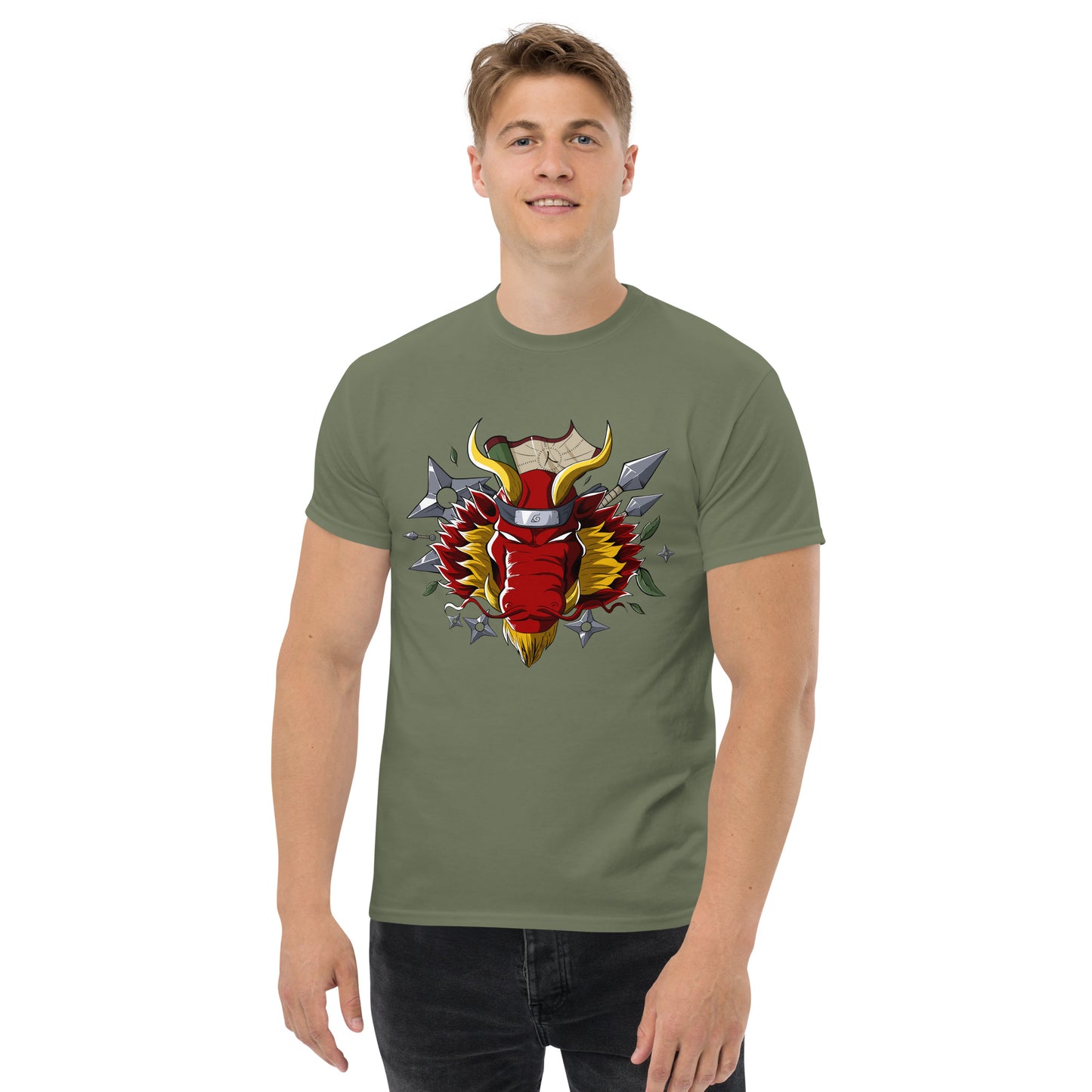 Red Naruto Dragon T-Shirt