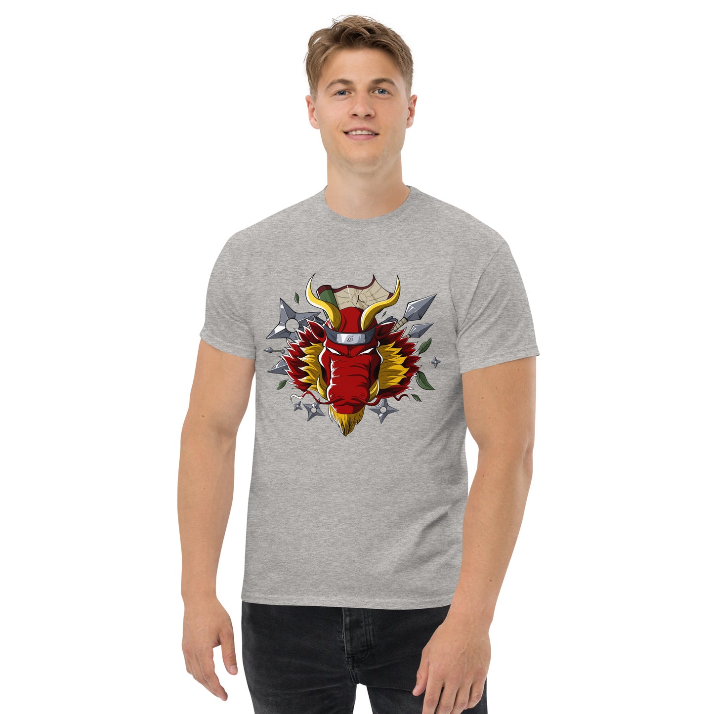 Red Naruto Dragon T-Shirt