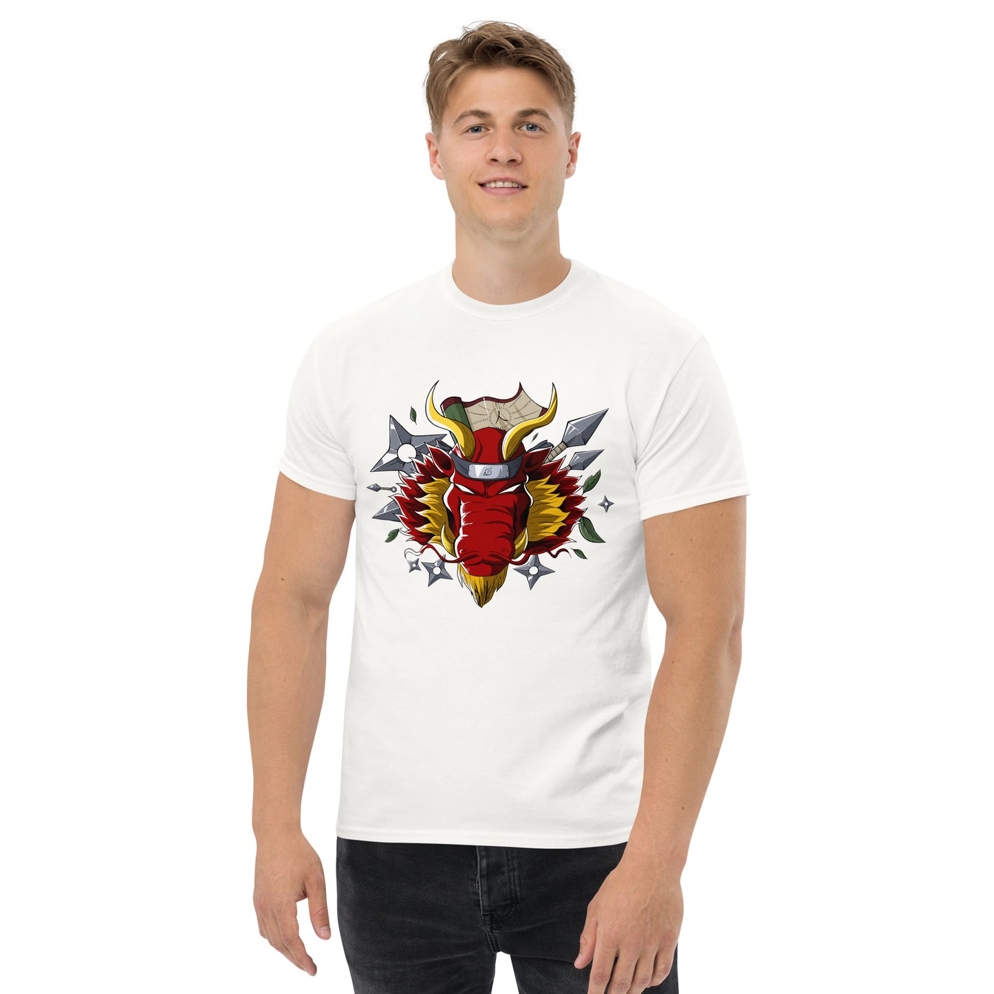 Red Naruto Dragon T-Shirt