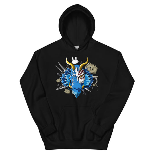 Blue Ichigo Dragon Hoodie