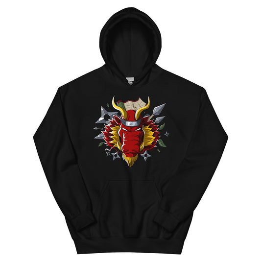 Red Naruto Dragon Hoodie