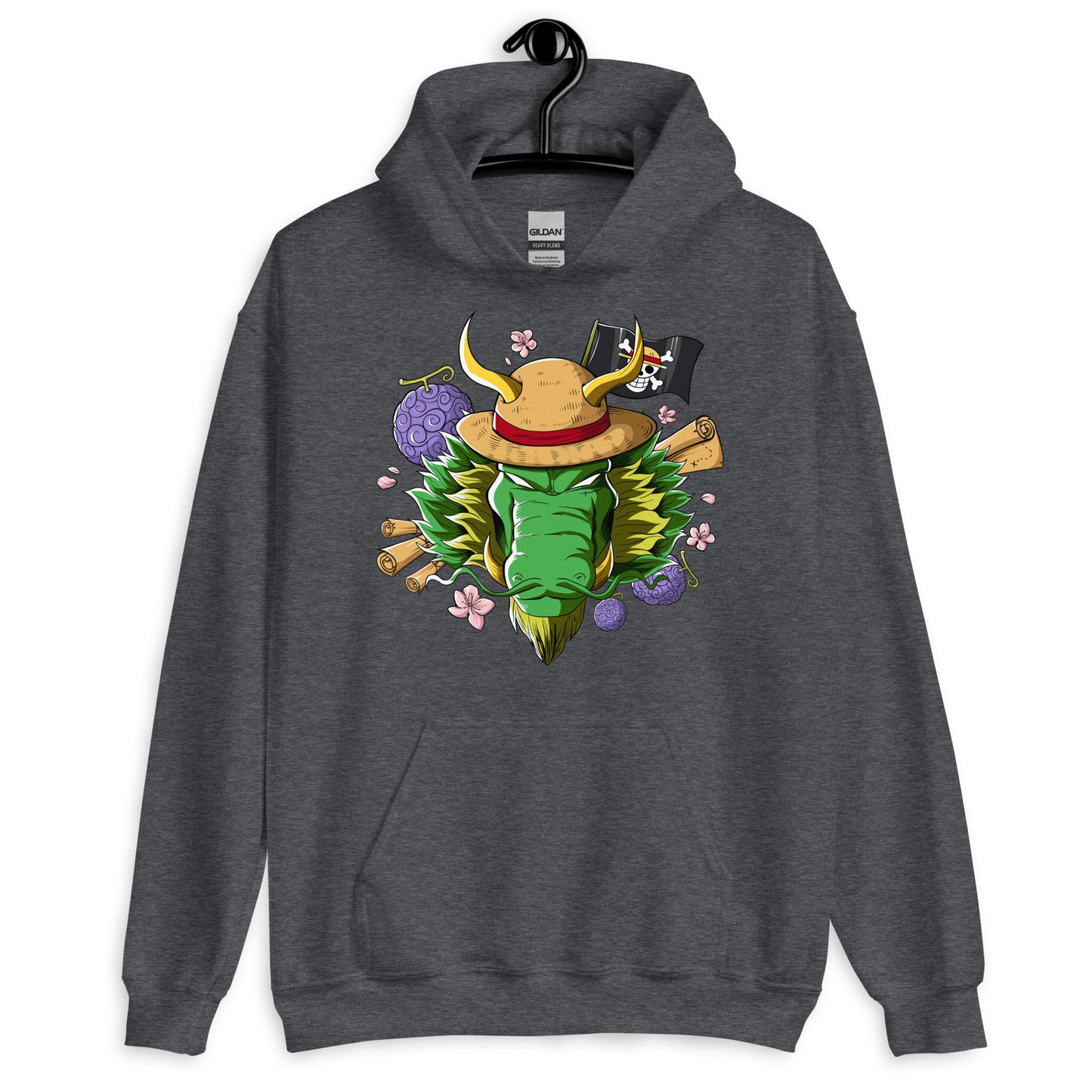 Green Luffy Dragon Hoodie