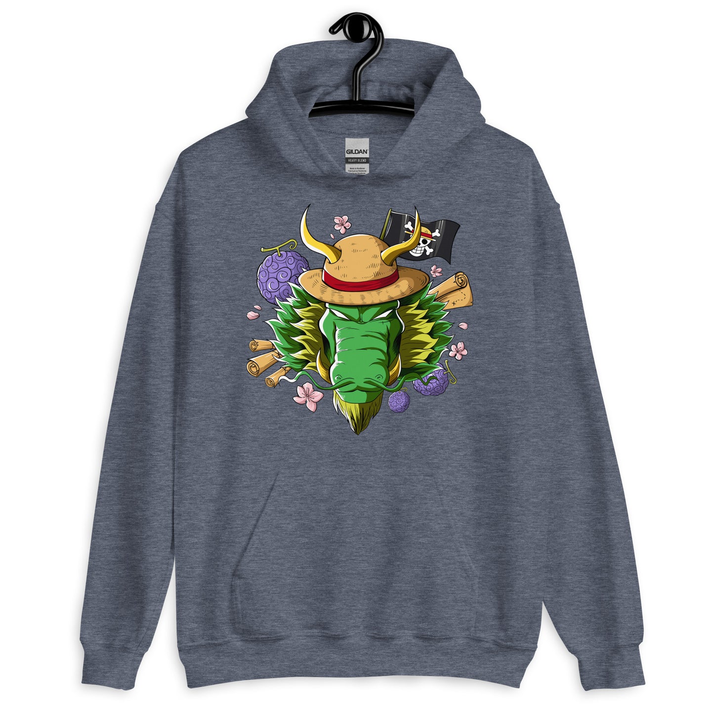 Green Luffy Dragon Hoodie