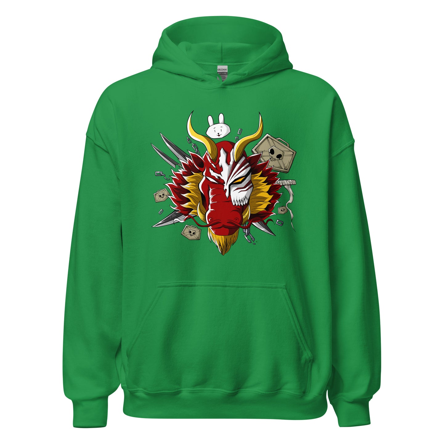 Red Ichigo Dragon Hoodie