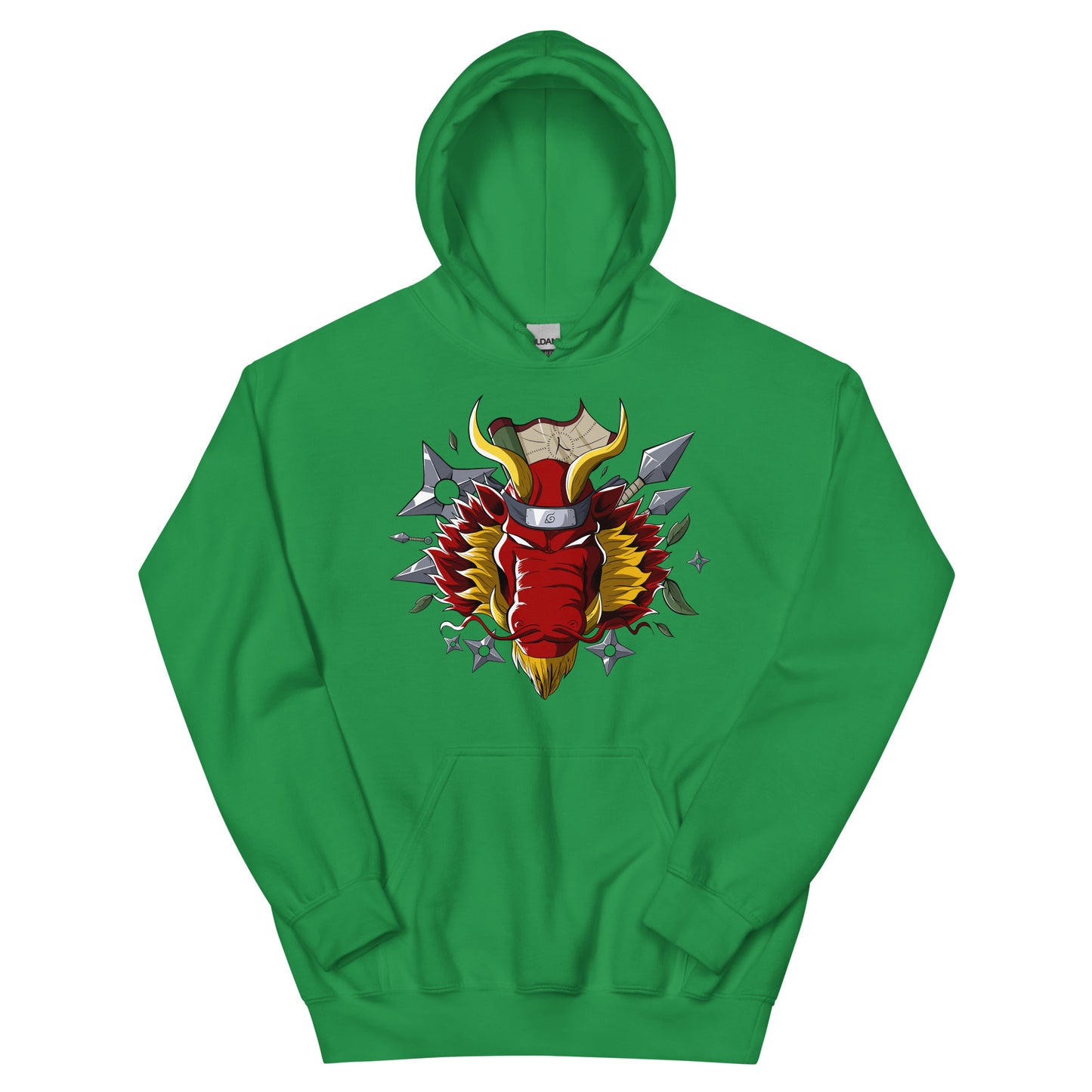 Red Naruto Dragon Hoodie