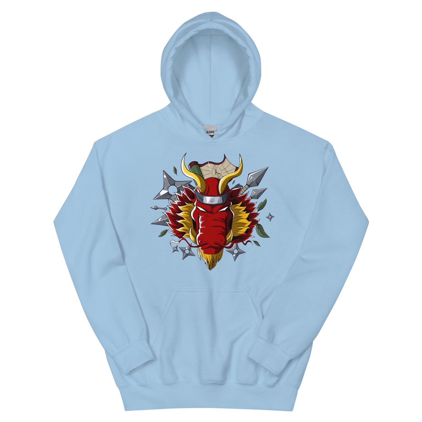 Red Naruto Dragon Hoodie