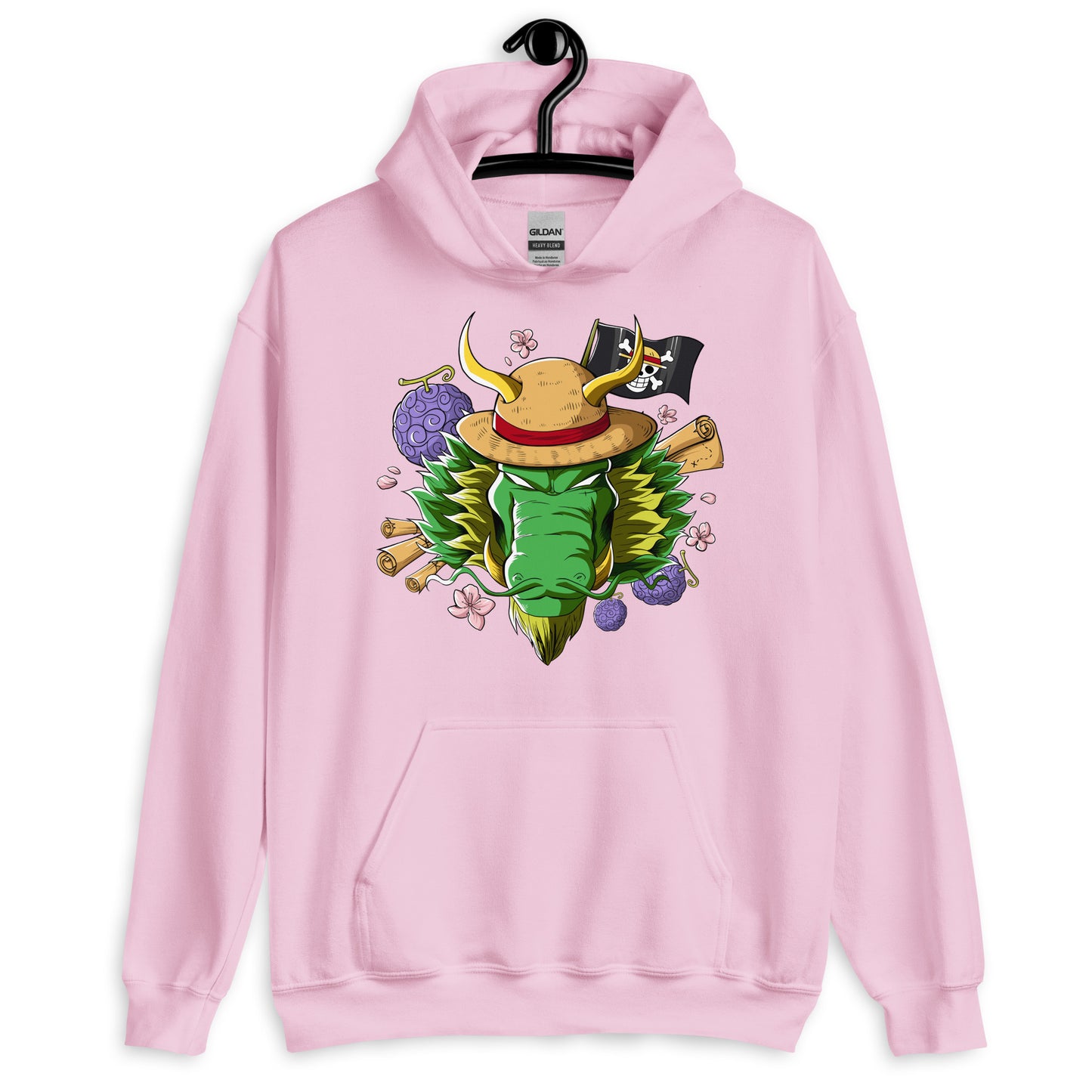 Green Luffy Dragon Hoodie