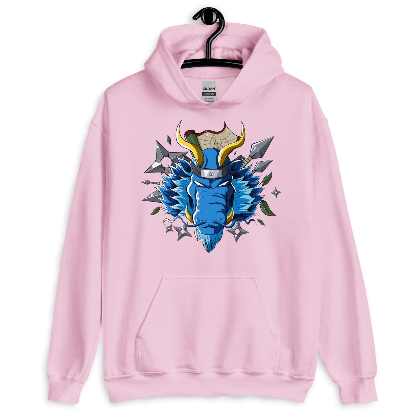 Blue Naruto Dragon Hoodie