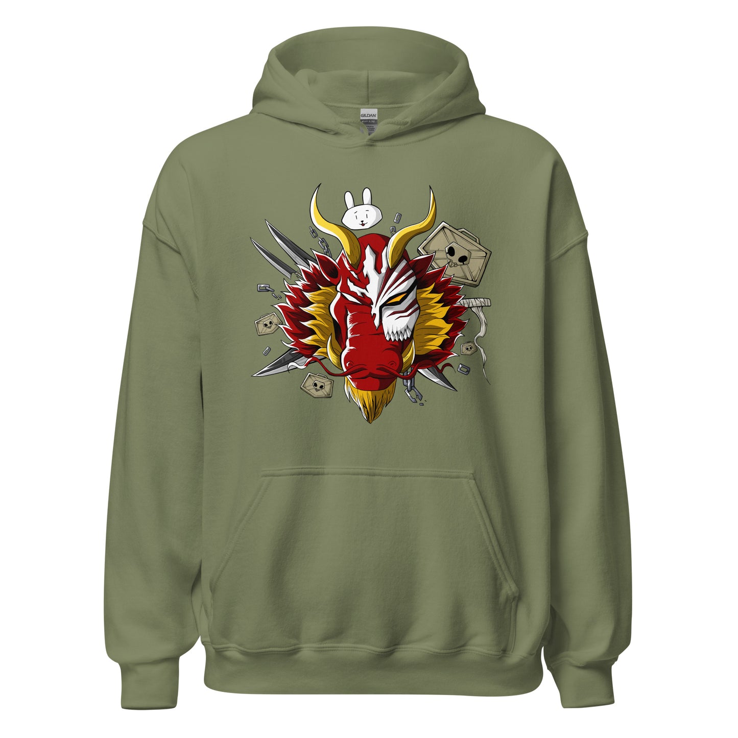 Red Ichigo Dragon Hoodie