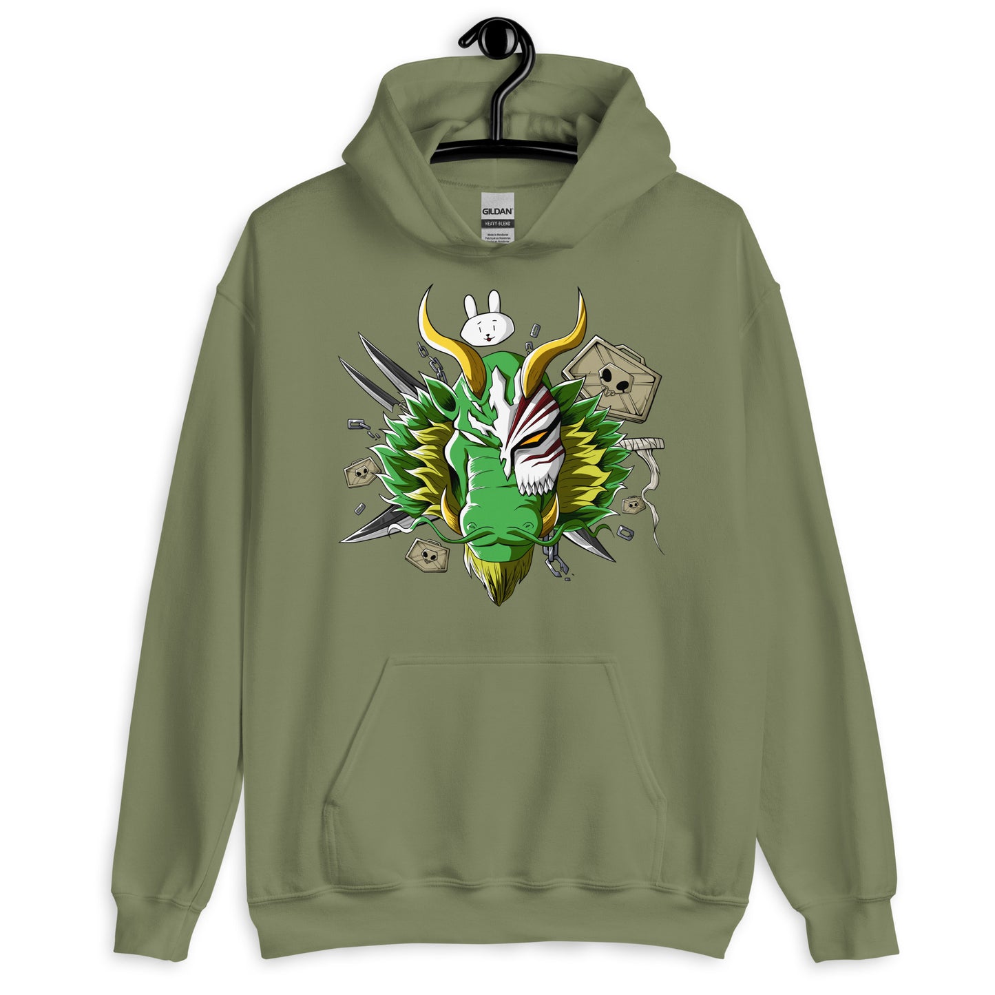 Green Ichigo Dragon Hoodie