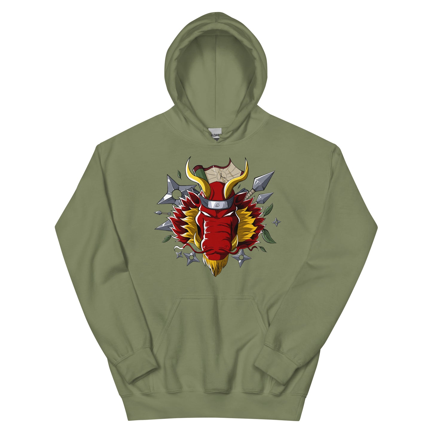 Red Naruto Dragon Hoodie