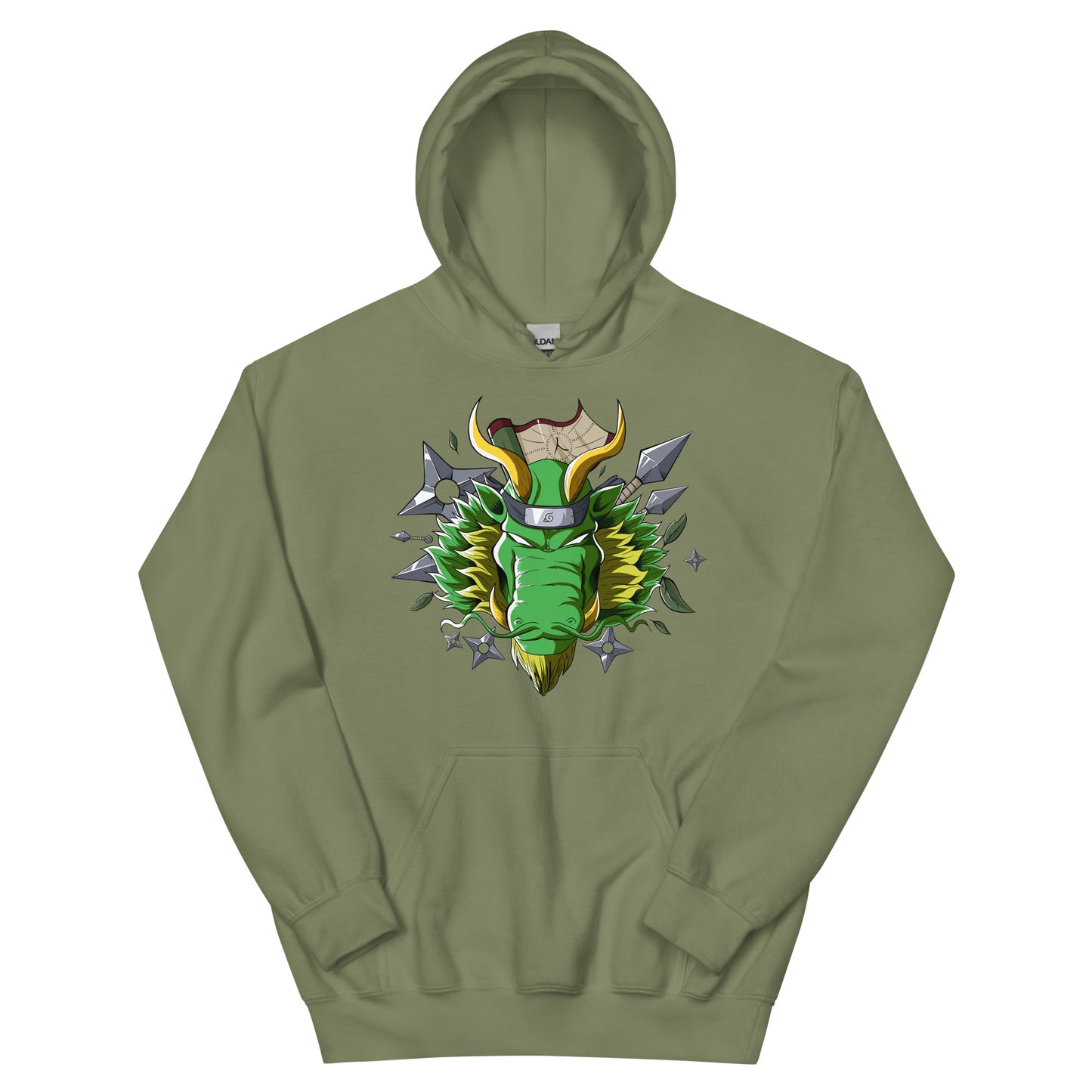 Green Naruto Dragon Hoodie