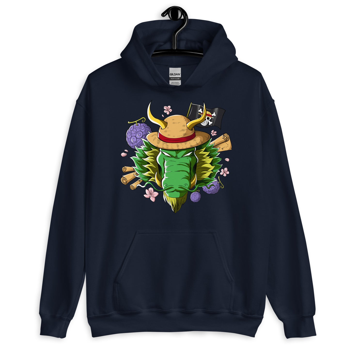 Green Luffy Dragon Hoodie