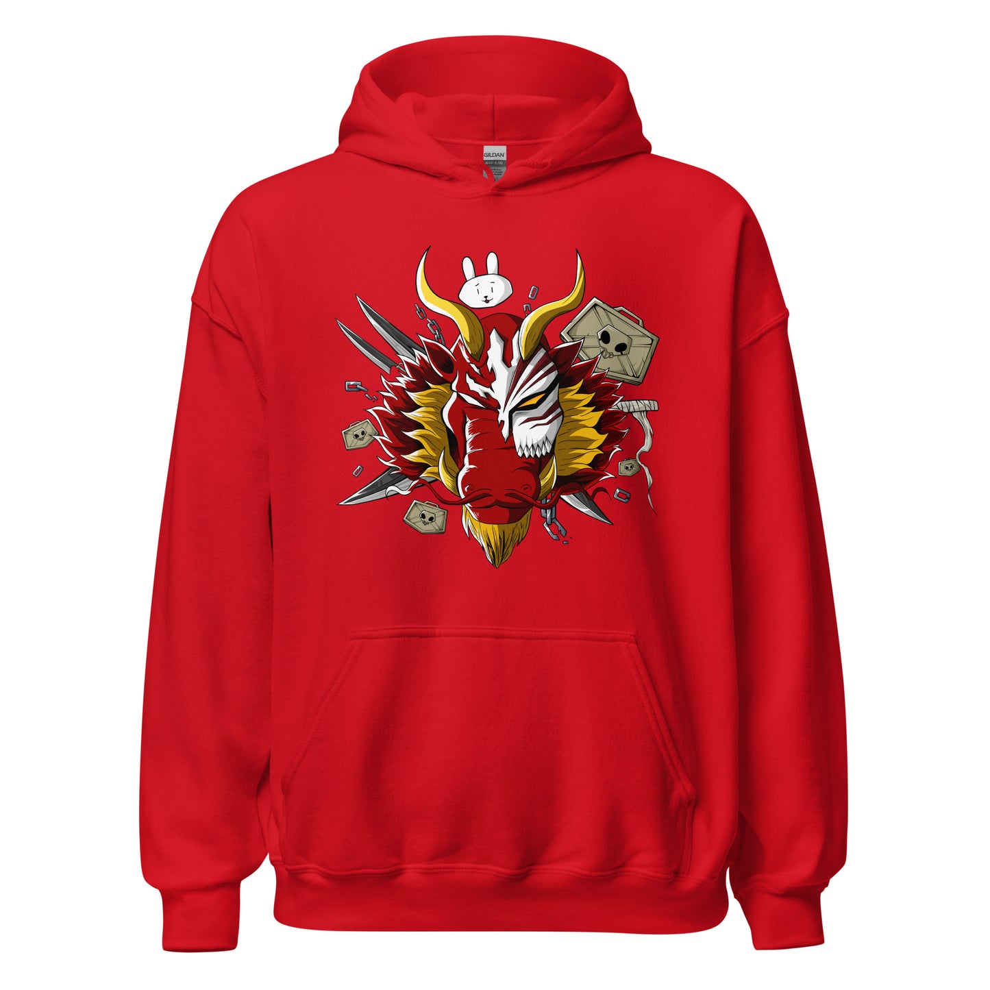 Red Ichigo Dragon Hoodie