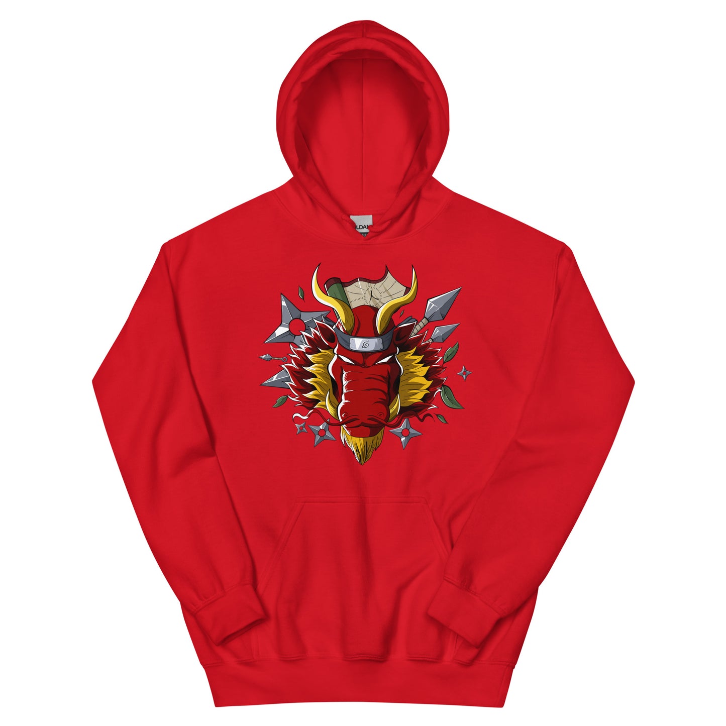 Red Naruto Dragon Hoodie