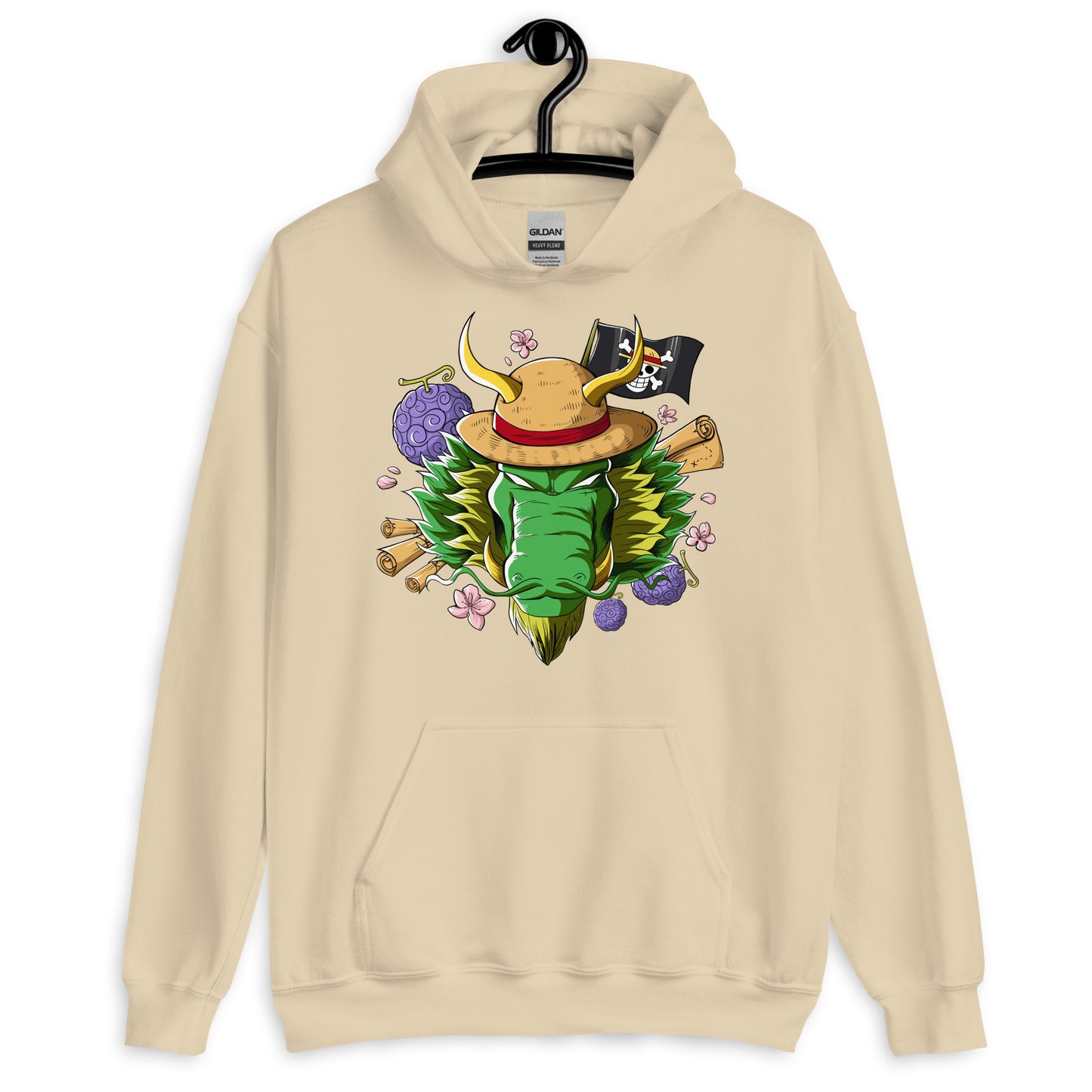 Green Luffy Dragon Hoodie