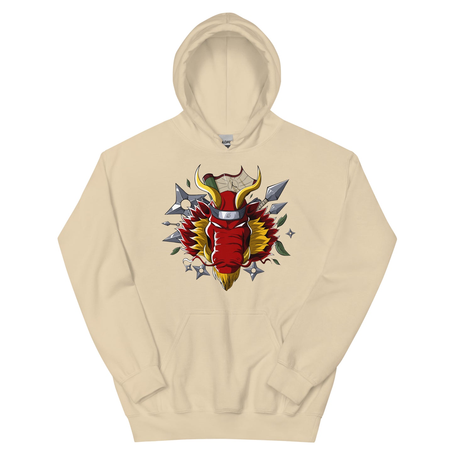 Red Naruto Dragon Hoodie