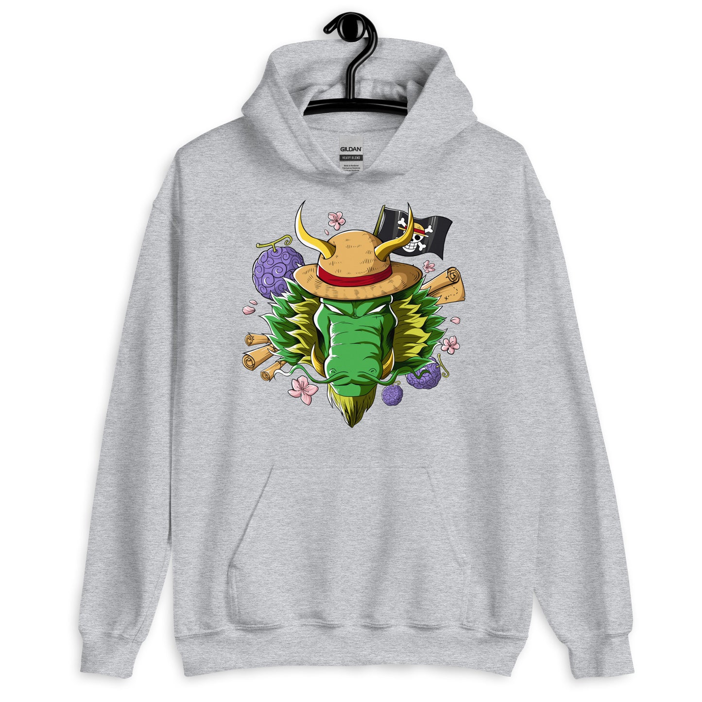 Green Luffy Dragon Hoodie