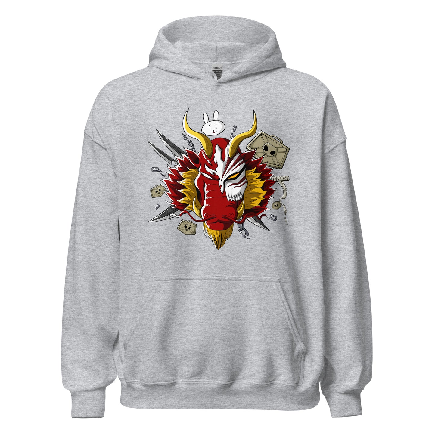 Red Ichigo Dragon Hoodie