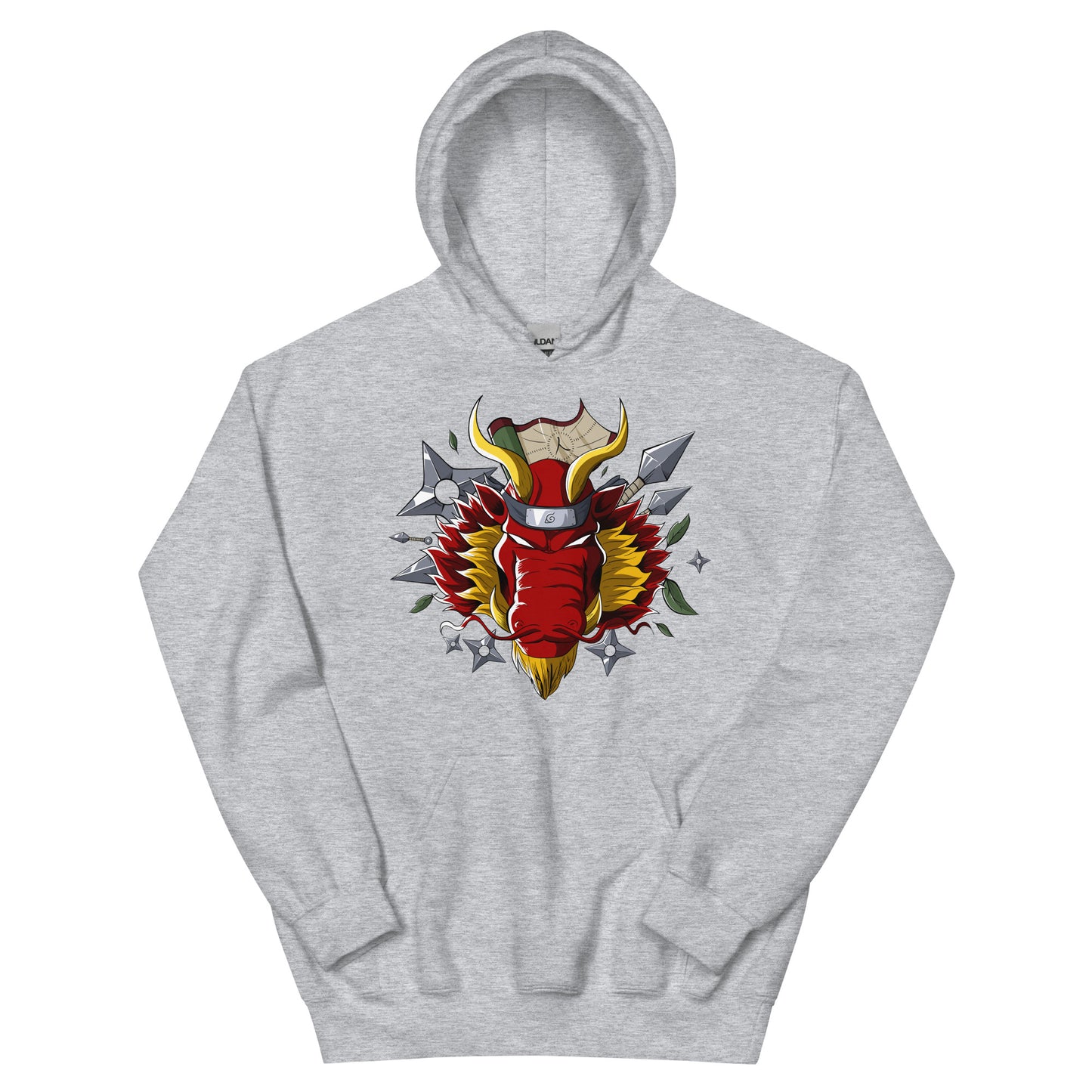 Red Naruto Dragon Hoodie