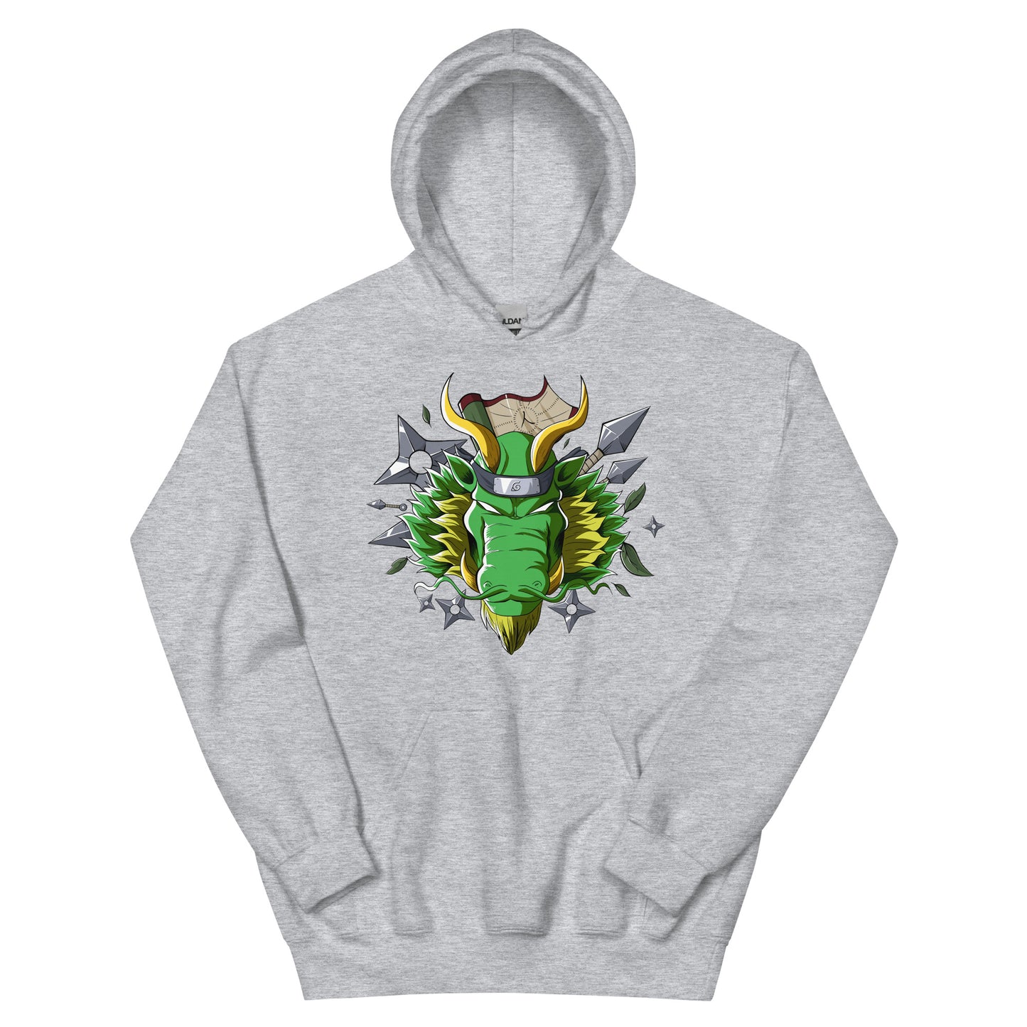 Green Naruto Dragon Hoodie