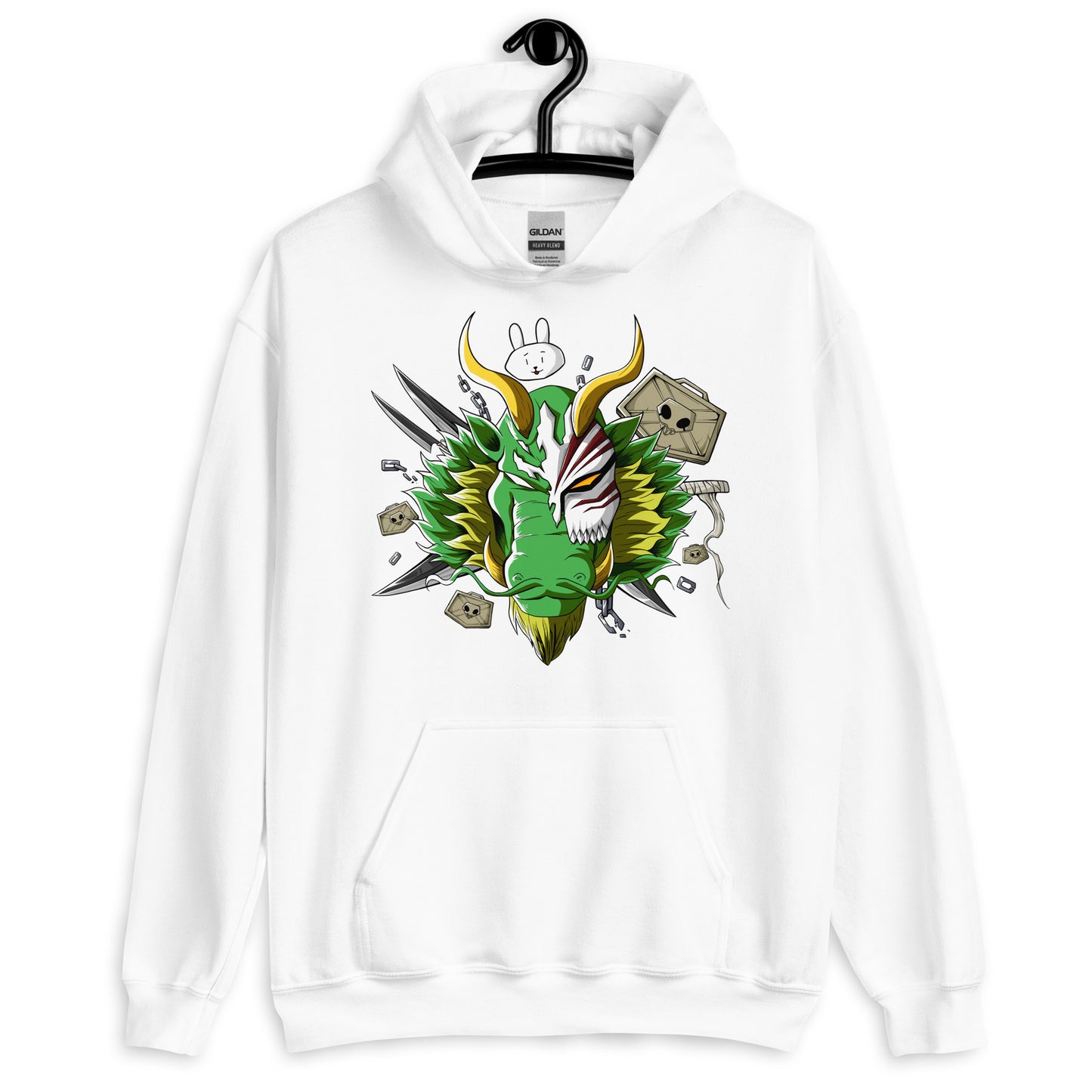 Green Ichigo Dragon Hoodie