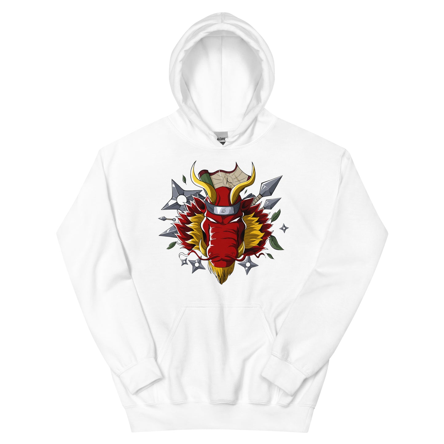 Red Naruto Dragon Hoodie